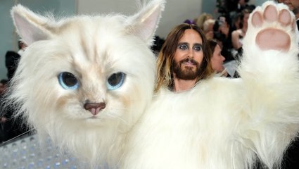 At the Met Gala: Cats, a cockroach, and Karl Lagerfeld