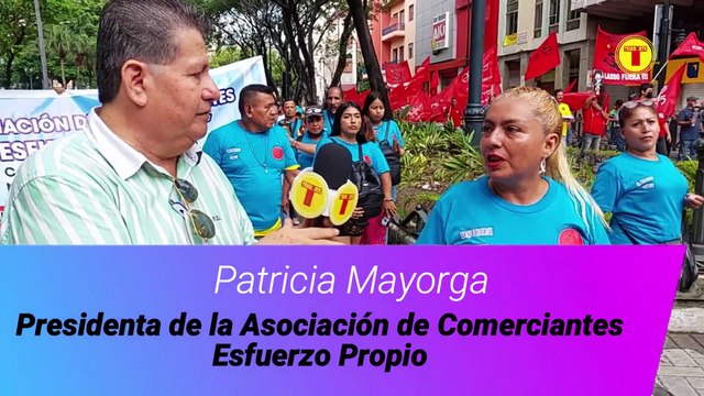TRABAJADORES Y DIRIGENTES SALIERON A MARCHAR Y ALZARON SU VOZ CONTRA EL GOBIERNO Y ASAMBLEÍSTAS