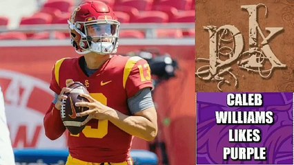 marcus Daveport  to be First minnesota Vikings To Wear 0|USC Superstar QB Caleb Williams love Purple