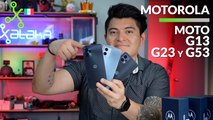 MOTOROLA moto g13, g23 y g53 5G | Nuevos gama media BARATOS en MÉXICO