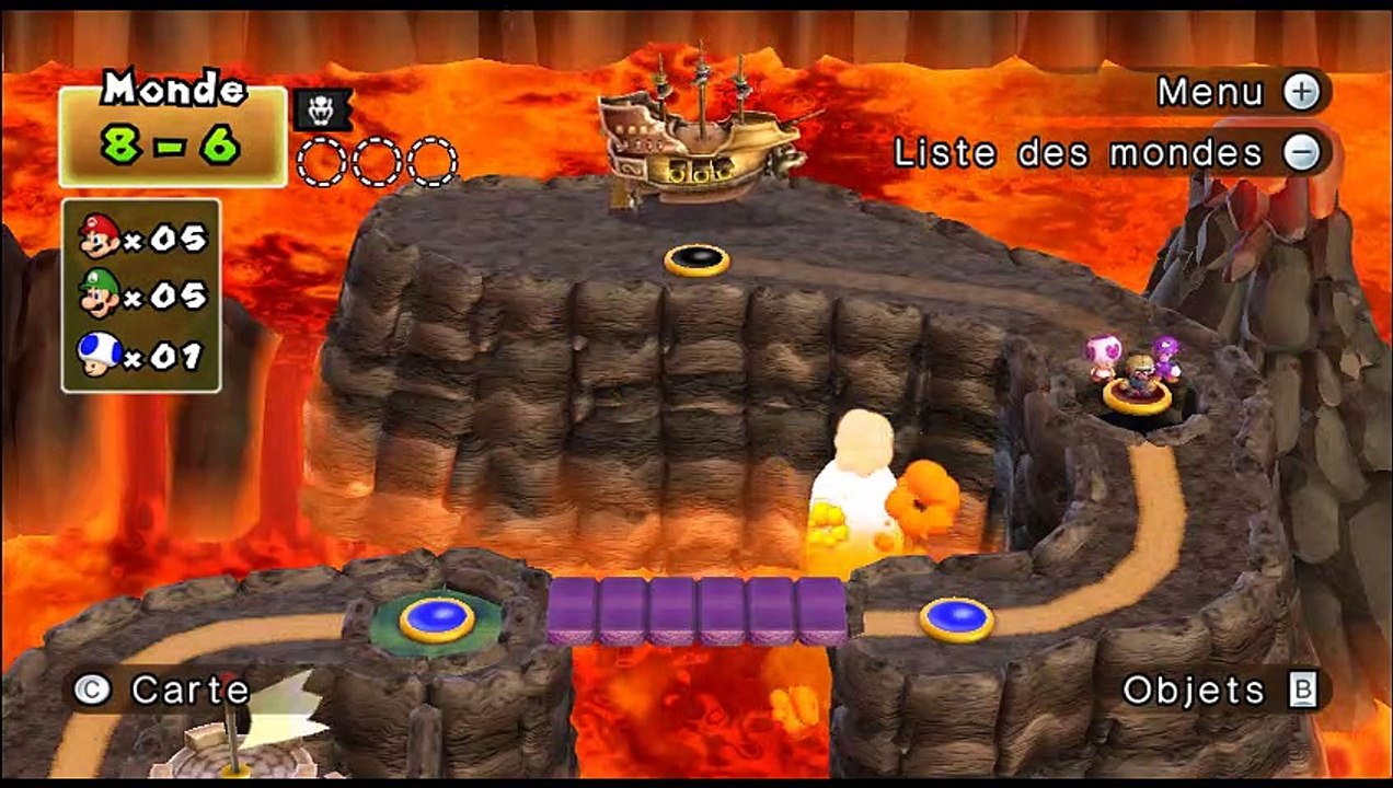 DU Super Wario Bros online multiplayer - wii