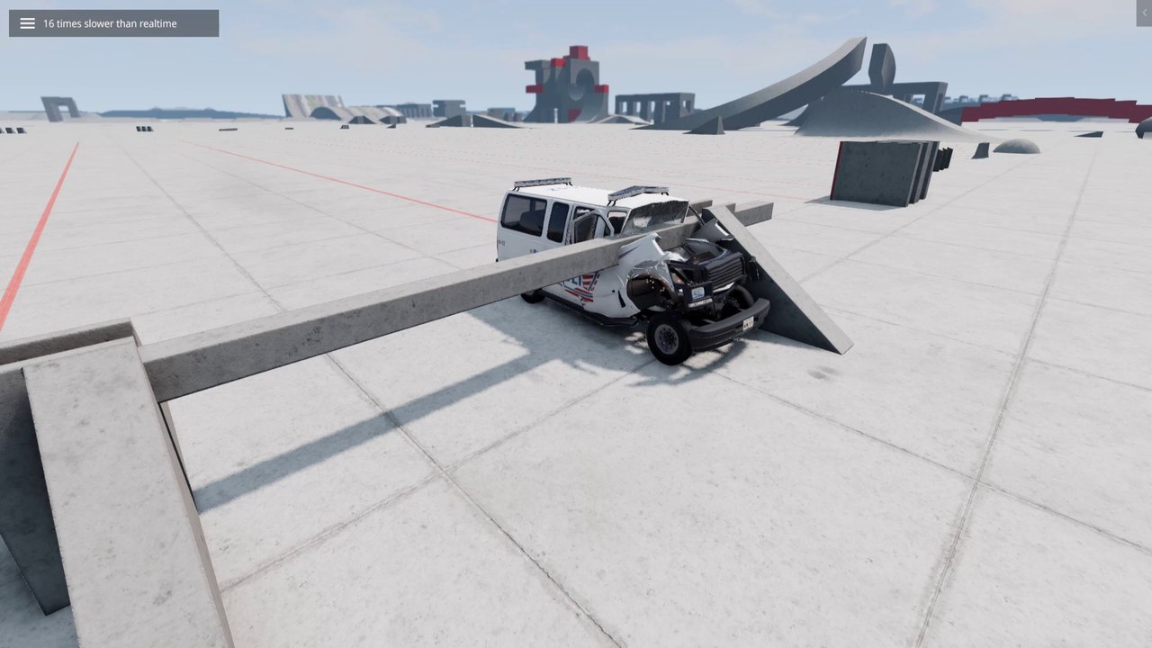 اختبار التصادم بالحركة البطيئة