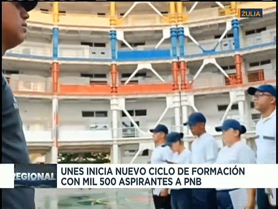 UNES inicia nuevo ciclo de formación de nuevos aspirantes a agentes policiales en el estado Zulia