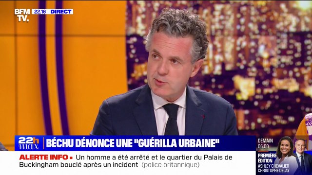 Pour Christophe Béchu, il y a eu des entraînements à une forme de guérilla urbaine dans le Grand Ouest en référence à la ZAD de Notre-Dame-des-Landes