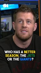 JJ Watt Has a Surprising Answer on Which New York Football Team Will Have a Better Season