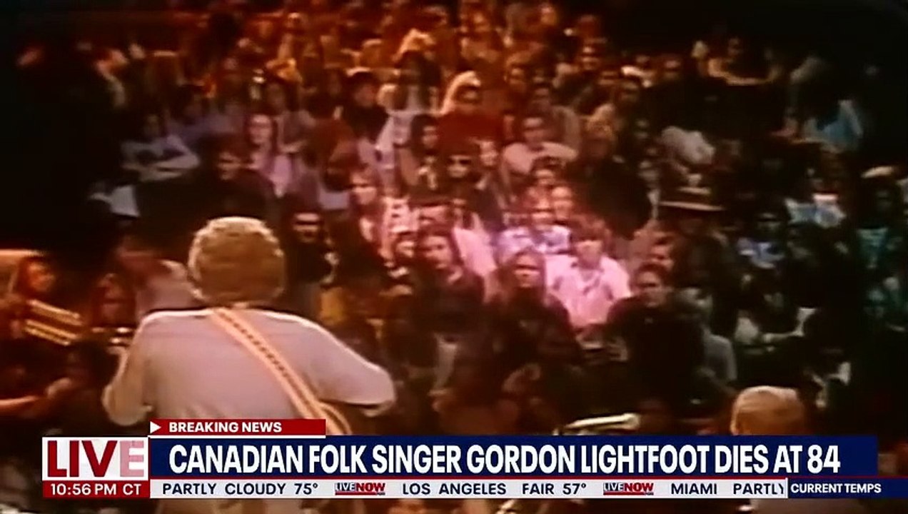 Gordon Lightfoot, legendary Canadian singer-songwriter, dies at 84 _ LiveNOW from FOX
