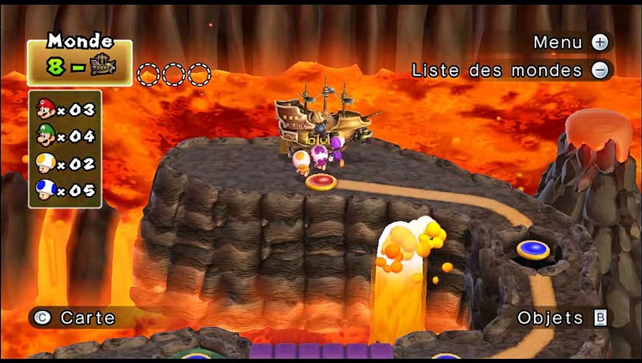 DU Super Wario Bros online multiplayer - wii