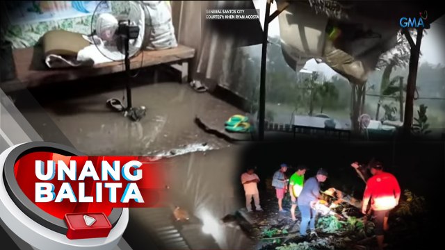 Malakas na pag-ulan at hangin, naranasan sa ilang bahagi ng Mindanao kahapon | UB