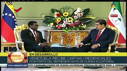 Descargar video: Presidente Nicolás Maduro recibe cartas credenciales de nuevos embajadores