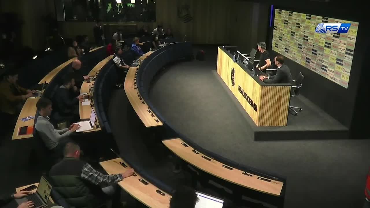 REAL SOCIEDAD 2-REAL MADRID 0 | RUEDA DE PRENSA...