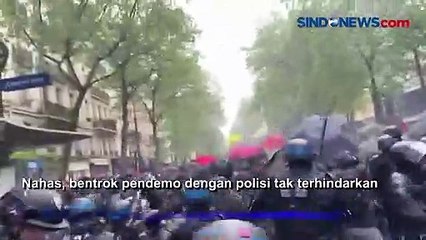 540 Orang Ditangkap dan 400 Polisi Luka, Buntut Rusuh Buruh di Prancis