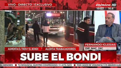 Fernando Iglesias: "Hay que garantizar la protesta social, pero que no interrumpan al que va a laburar"