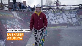 Batiendo récords: La skater abuelita