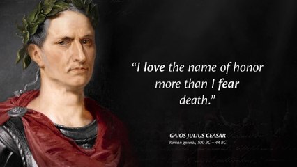Julius Caesar — Astounding Quotes from the Roman Dictator