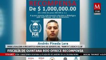 Recompensa para información de los asesinos del gerente de Mamita' s Beach Club, Qroo