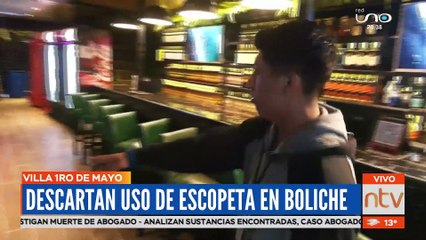 Descartan uso de escopeta en un boliche