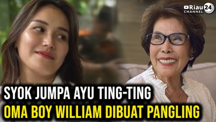 Syok Jumpa Ayu Ting-Ting, Oma Boy William Dibuat Pangling