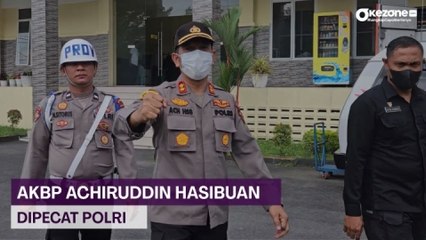 AKBP Achiruddin Dipecat Usai Jalani Sidang Etik
