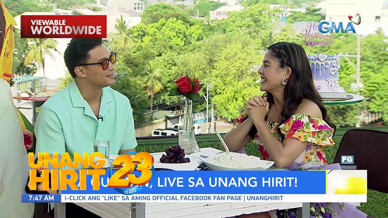 Yummy surprise ni EA Guzman kay Morning Sunshine Shaira Diaz | Unang Hirit