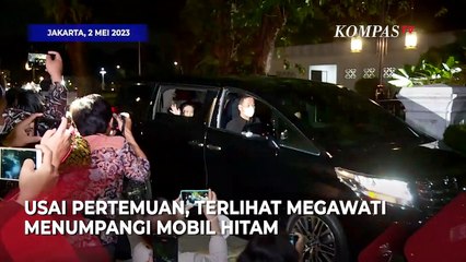 Megawati Penuh Senyum Usai Hadiri Pertemuan dengan Ketum Parpol