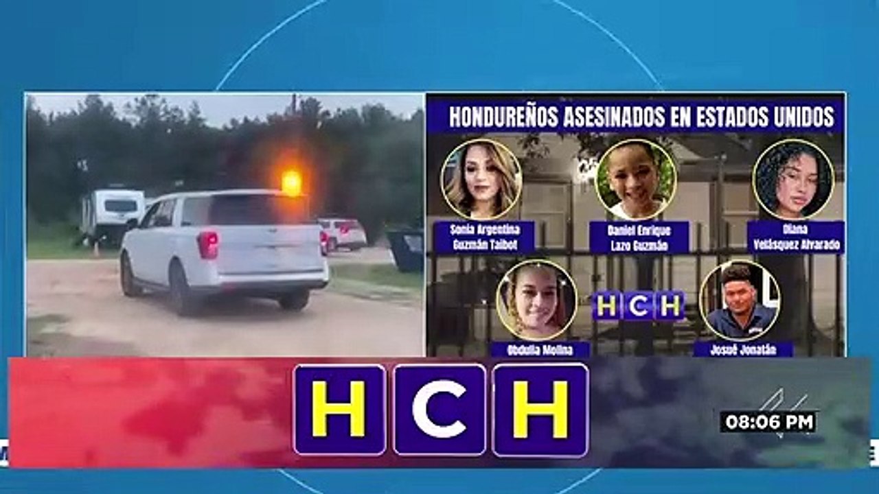 Autoridades de EEUU tras arresto de Mexicano que mató a 5 hondureños: "Ya pueden estar tranquilos porque este individuo está tras las rejas"