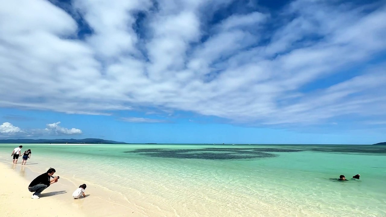 2023.3.8〜3.16(10) 石垣島・竹富島の旅 (竹富島 コンドイ浜)