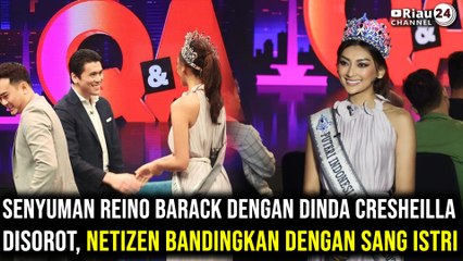 Senyuman Reino Barack dengan Dinda Cresheilla Disorot, Netizen Bandingkan dengan Sang Istri