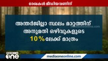 വനംവകുപ്പിലെ ഡ്രൈവർ തസ്തികയിൽ നിയമവിരുദ്ധമായി അന്തർജില്ലാ സ്ഥലംമാറ്റം