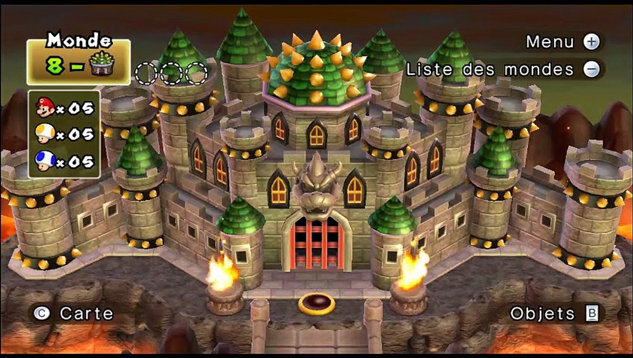 DU Super Wario Bros online multiplayer - wii