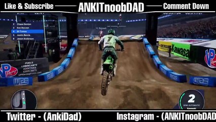 MONSTER ENERGY DRIFT SUPERCROSS GAMEPLAY HIGH GRAPHIC HD...@2_HD