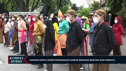 Ganjar Pranowo Minta Akses Pendidikan Harus Semakin Banyak dan Merata