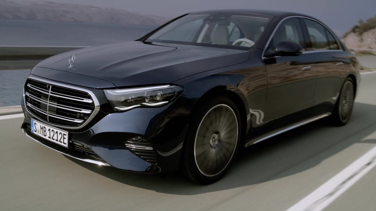 Die neue Mercedes-Benz E-Klasse - die Aerodynamik und -akustik