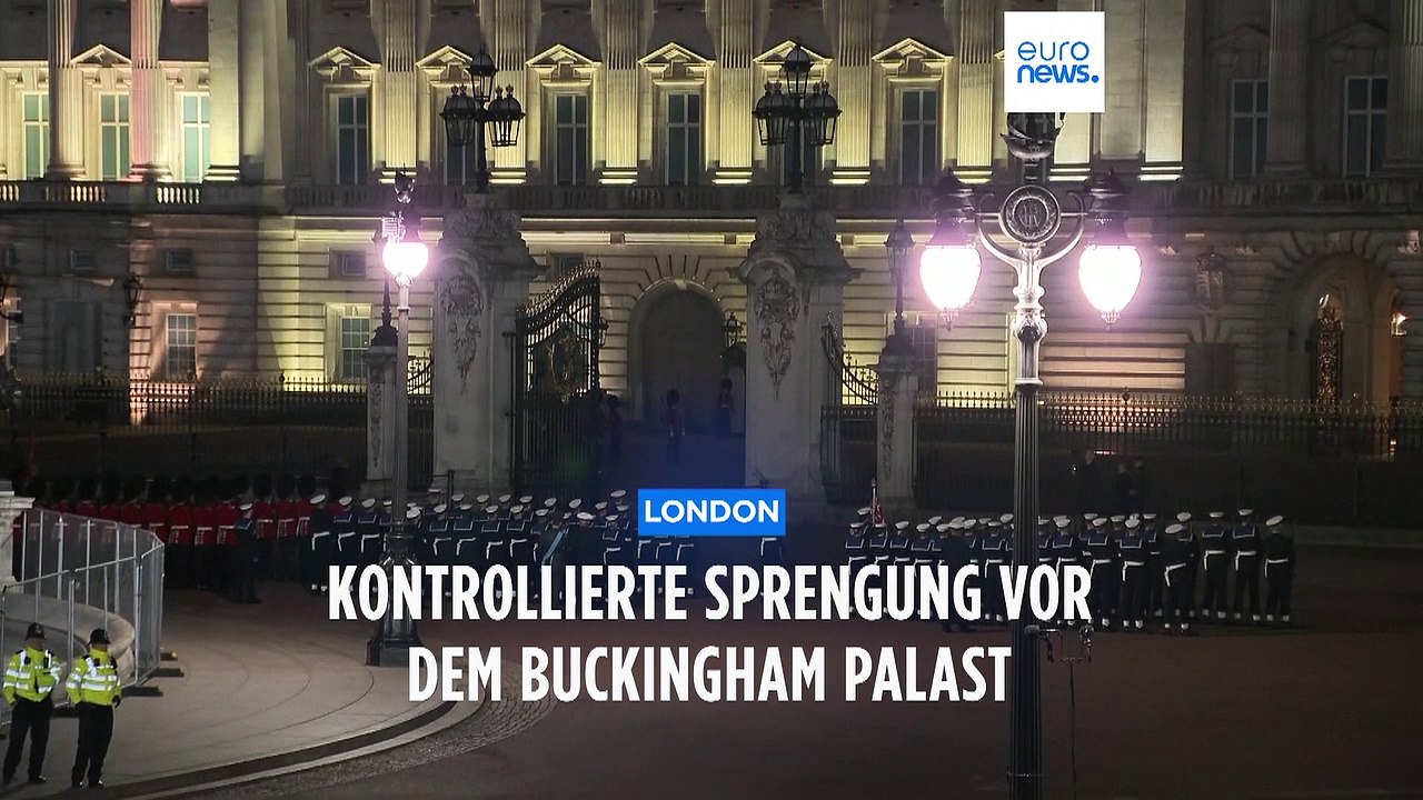 Schock kurz vor der Krönung: Mann mit mutmaßlicher Waffe nahe Buckingham-Palast verhaftet