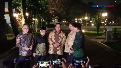 Ketua Umum Parpol Koalisi Kompak Berfoto Bersama Usai Bertemu Presiden Jokowi