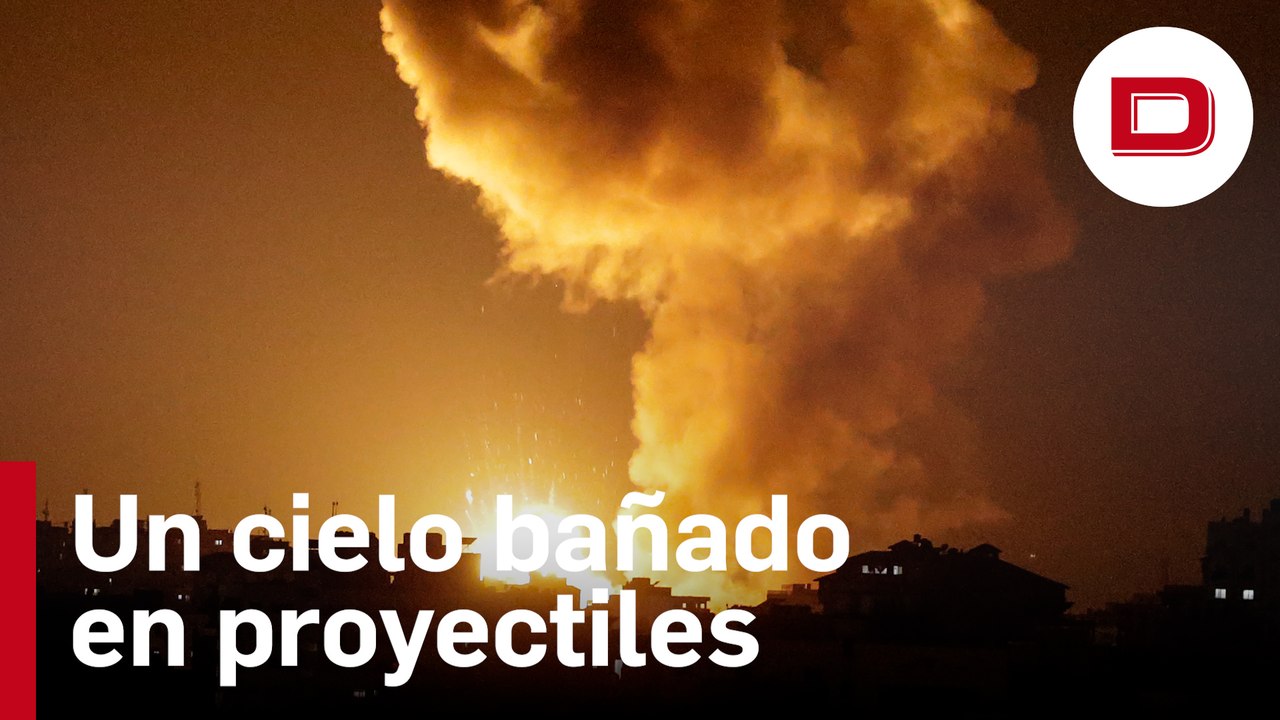 Israel ataca Gaza tras día intenso de disparos de proyectiles desde la Franja