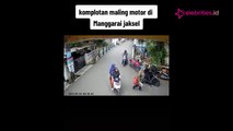 Viral! Sekelompok Maling Motor Santai Beraksi pada Siang Hari di Manggarai, Jakarta Selatan