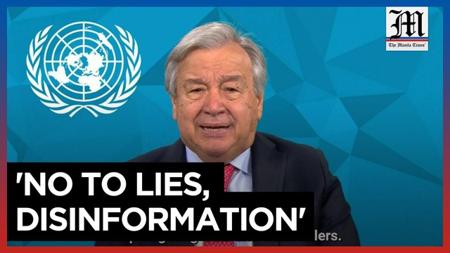 UN Chief Guterres pays tribute to journalists on World Press Freedom Day
