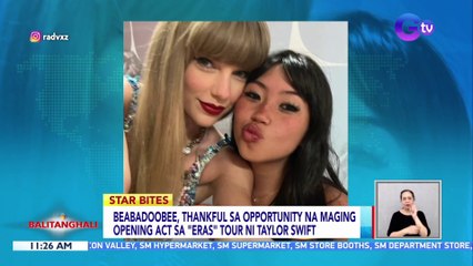 beabadoobee, thankful sa opportunity na maging opening act sa "Eras" tour ni Taylor Swift | BT