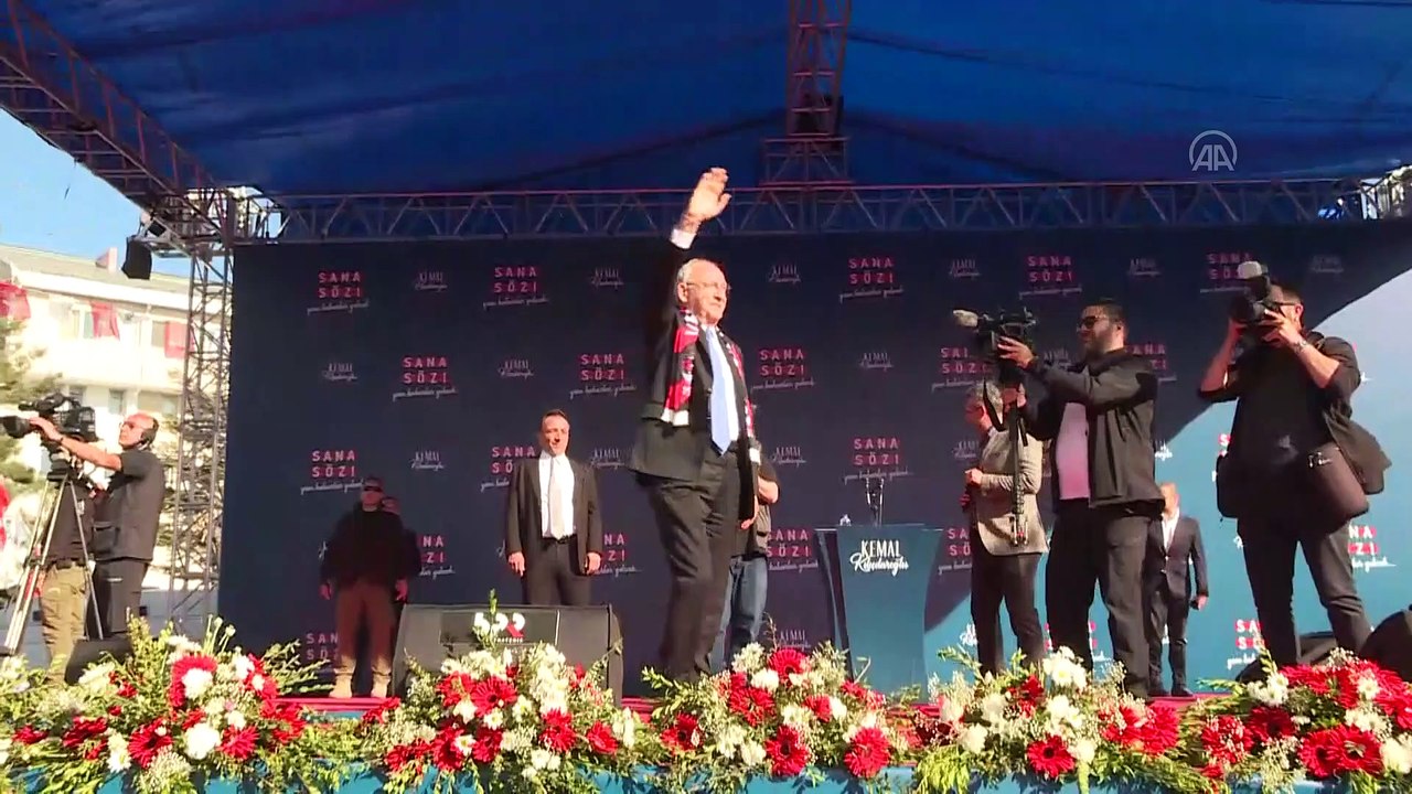 Cumhurbaşkanı adayı ve CHP Genel Başkanı Kılıçdaroğlu​​​​​​​ Van'da