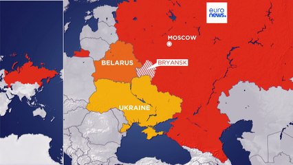 Descarrila un segundo tren de carga en una región rusa fronteriza con Ucrania