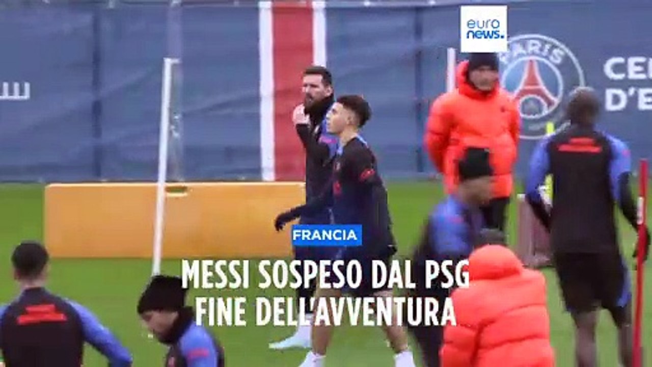 Messi sospeso dal PSG