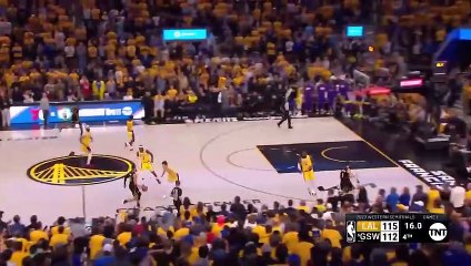 Jordan Poole manque le tir de l'égalisation