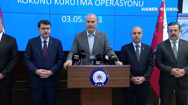 Bakan Soylu Kökünü Kurutma operasyonunun detaylarını açıkladı: 524 kişi yakalandı