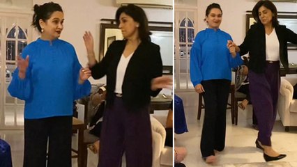 Neetu Kapoor Padmini Kolhapure Naatu Naatu Dance Video Viral, Fans ने कहा इस उम्र में भी.. | Boldsky