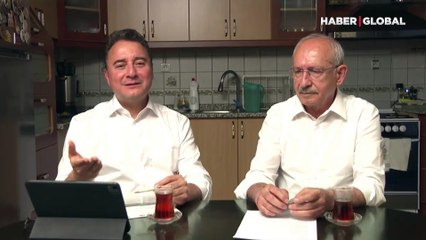 Kılıçdaroğlu ve Babacan mutfaktan seslendi: Şampiyonlar ligi hazır