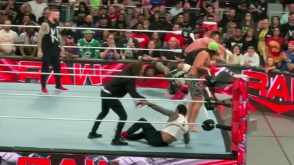 The Bloodline gets destroyed after Raw goes off air!!
