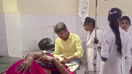 अंबेडकरनगर: अनियंत्रित कार ने मारी टक्कर, बाइक सवार दंपत्ति घायल