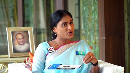YS Sharmila Gives Clarity On Comments Over Tammineni Veerabhadram _ Innerview _ V6 News