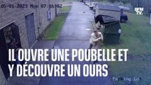 États-Unis: il ouvre une poubelle et tombe nez-à-nez avec un ours