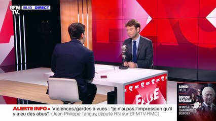 Jean-Philippe Tanguy règle ses comptes avec Gérald Darmanin sur BFMTV